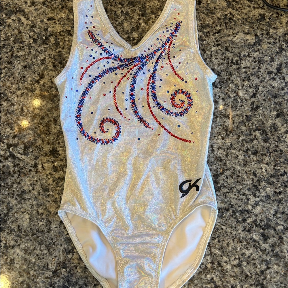 GK Leotard Silver